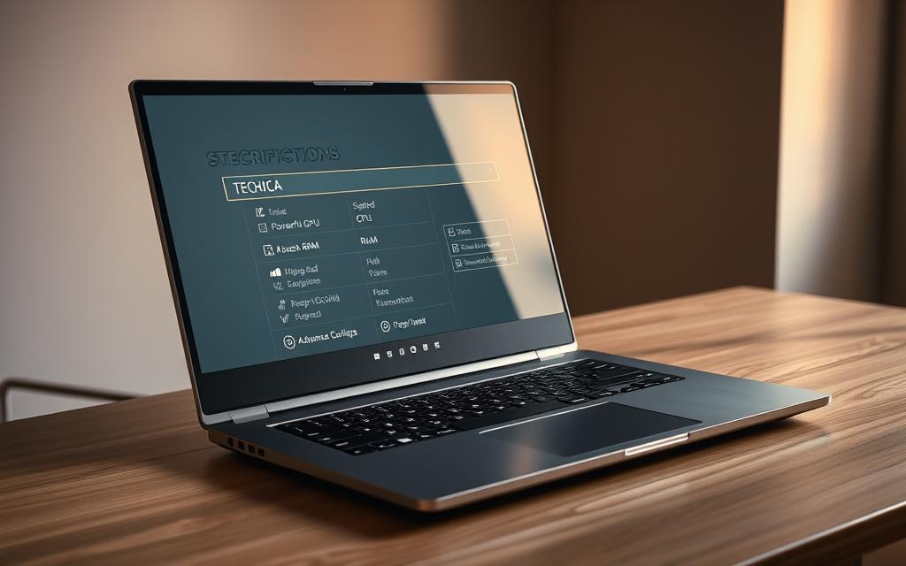 gaming laptop technical specifications