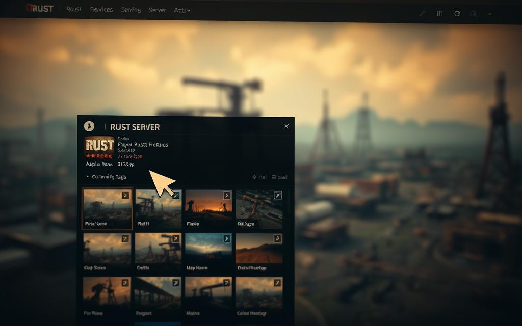 rust server selection